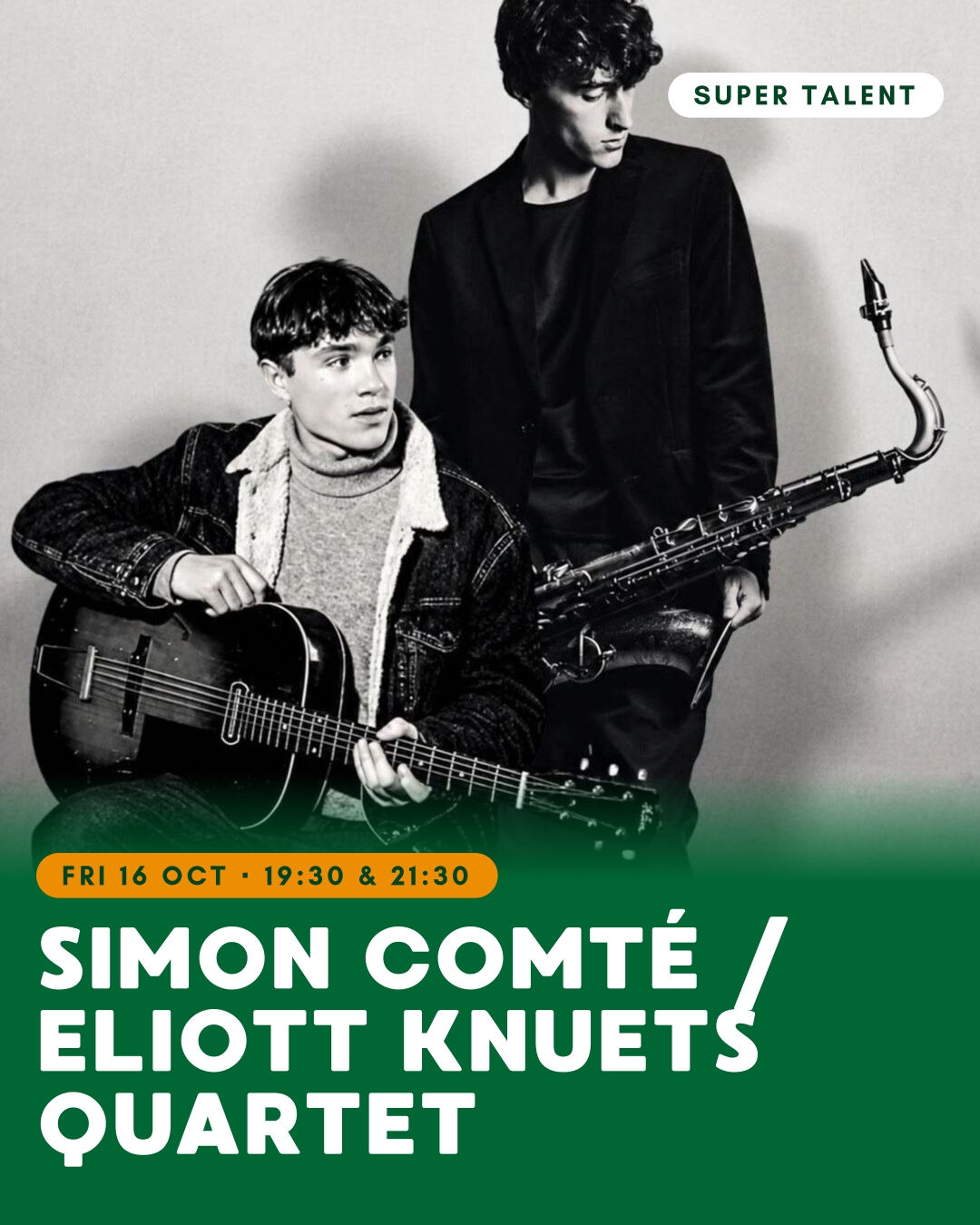 Simon Comté / Eliott Knuets Quartet
