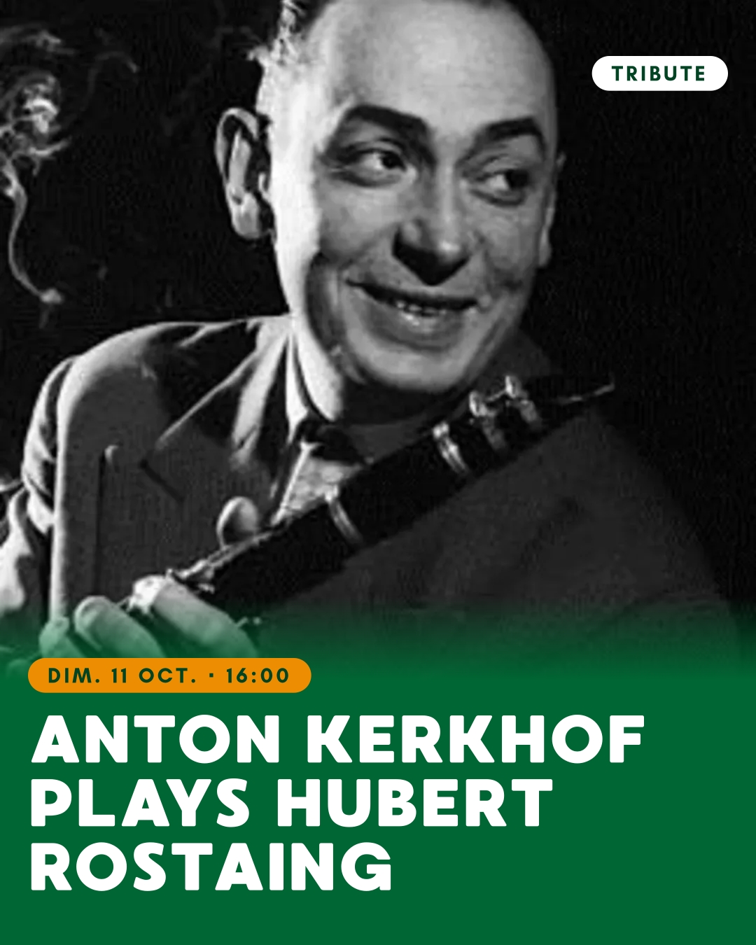 Nostaligia In Grand-Place : Anton Kerkhof plays Hubert Rostaing