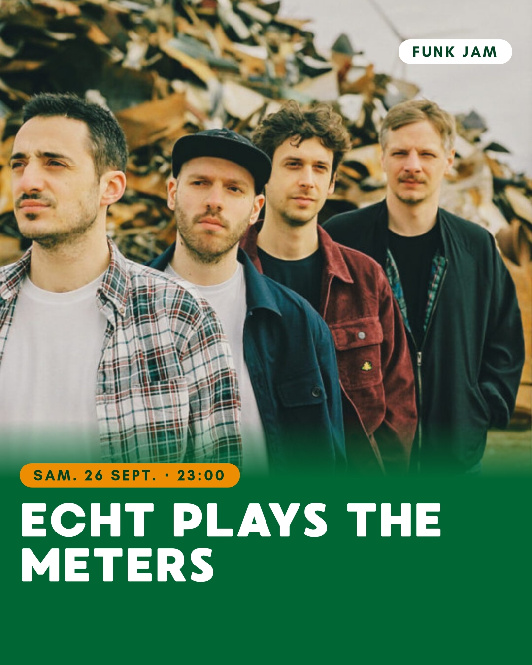 LATE JAM FUNK : ECHT PLAYS THE METERS