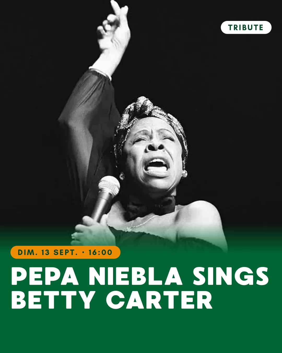 Nostalgia In Grand-Place : Pepa Niebla sings Betty Carter