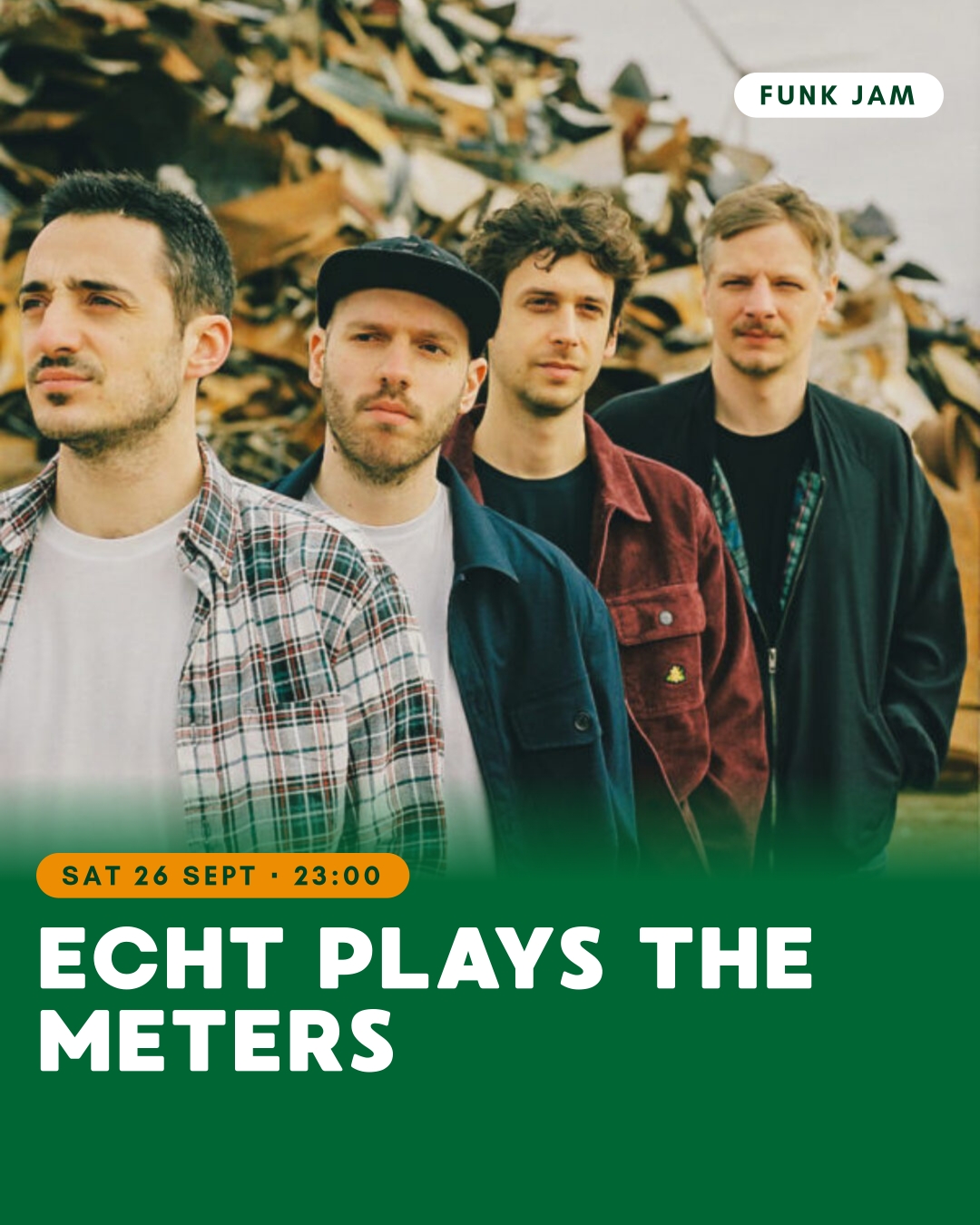 LATE JAM FUNK : ECHT PLAYS THE METERS